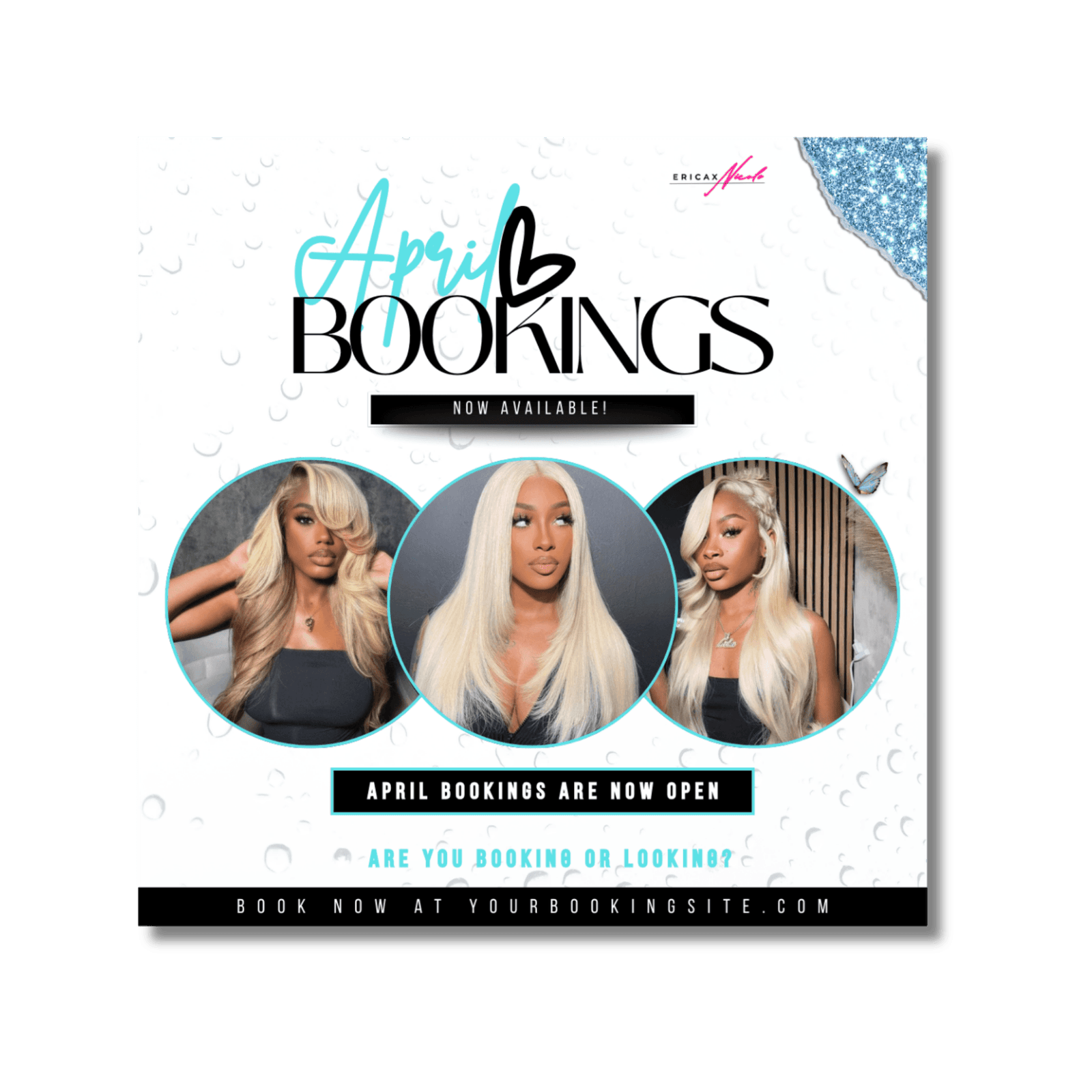 April Bookings 4-Page Flyer Bundle Template - Image 5