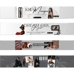 YouTube Banner Bundle Template