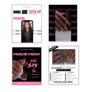 Beauty Business Promo Flyer Bundle