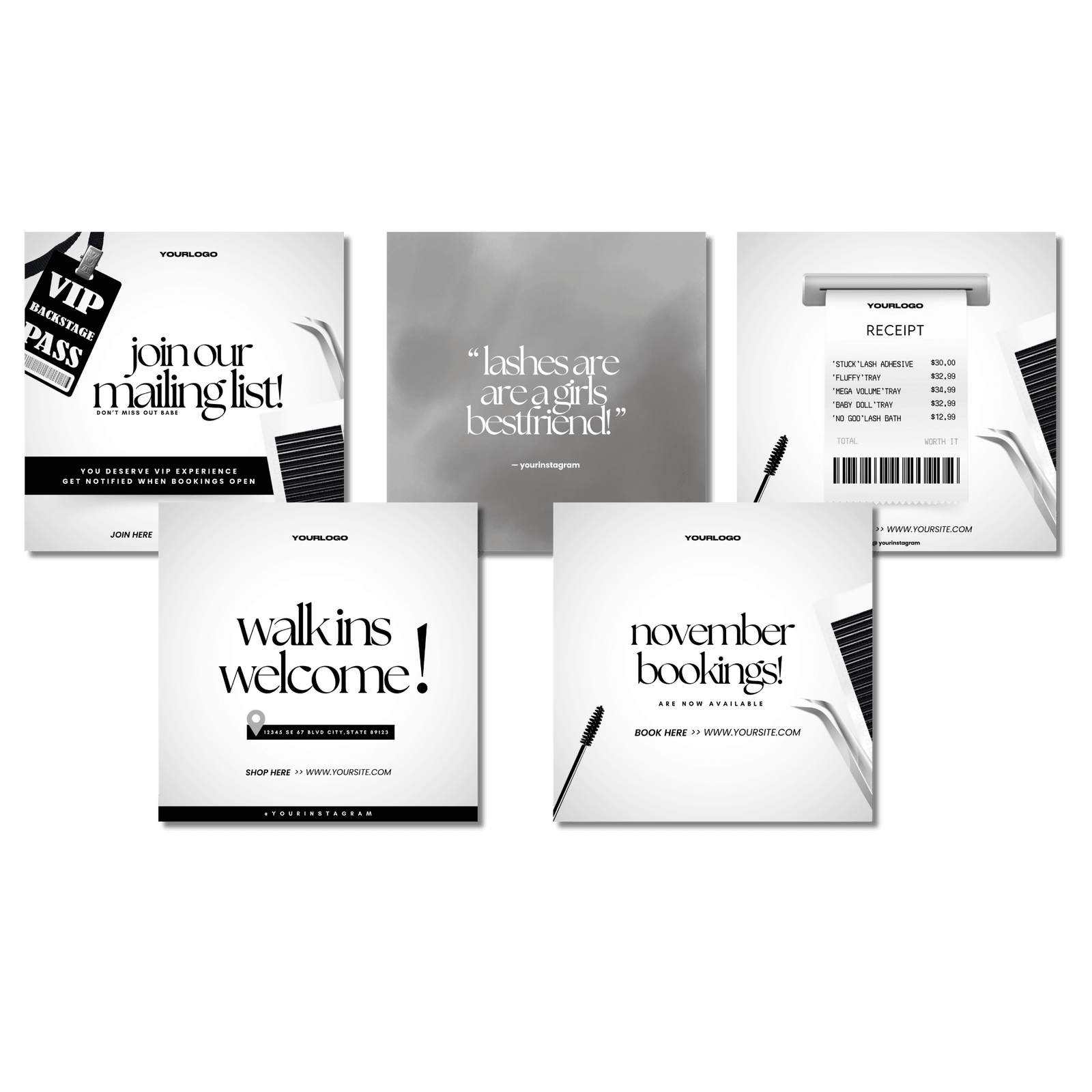Luxury Beauty Brand Social Media Content Pack - Image 2