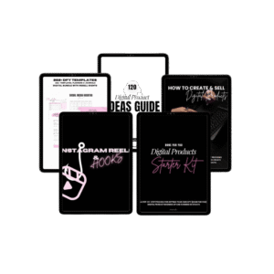 The Digital Starter Kit Editable eBook Bundle