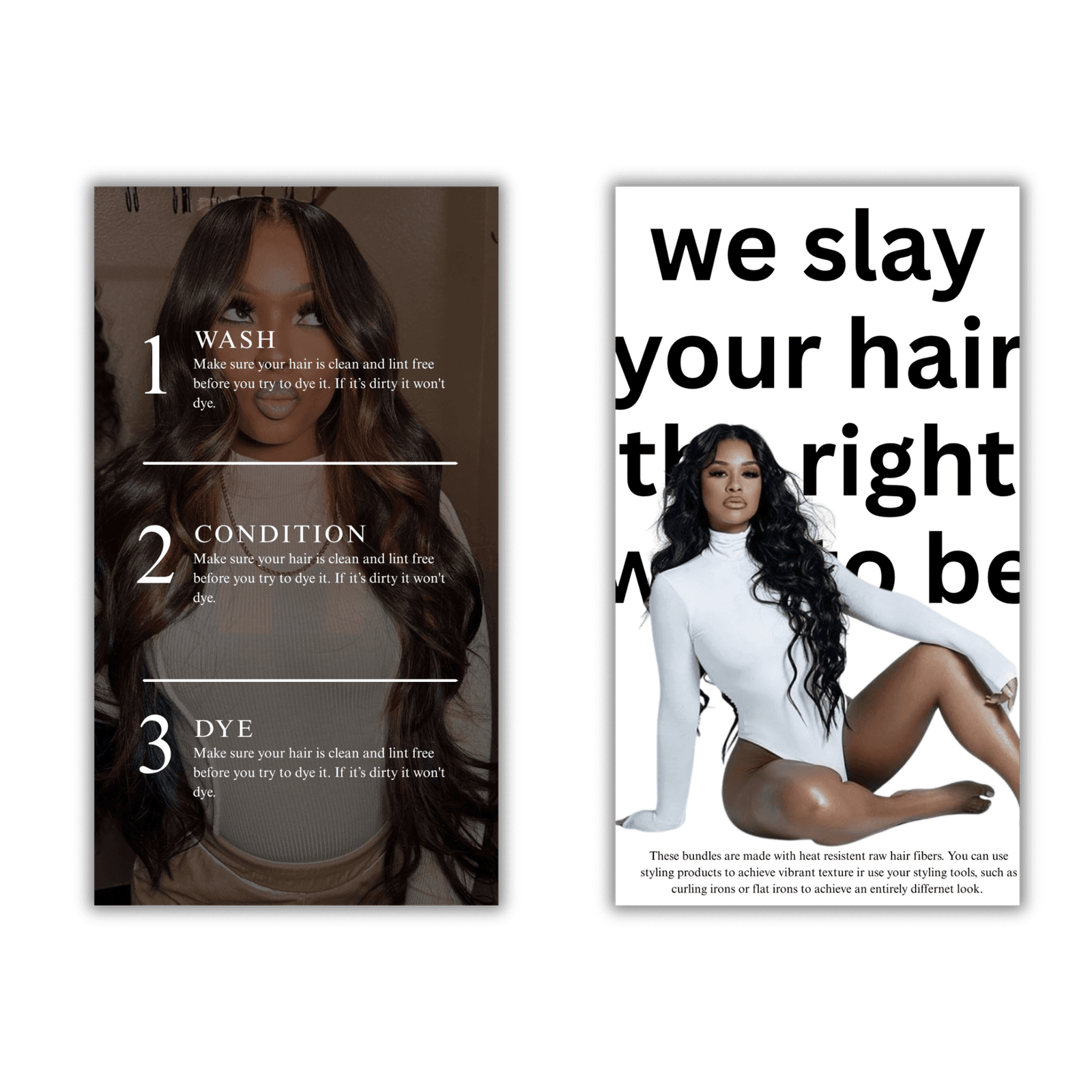 Luxury Hair Instagram Story Bundle | 10 Editable Templates - Image 5
