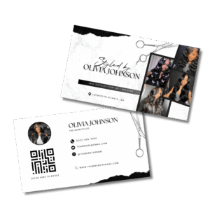 Marble Style Business Card