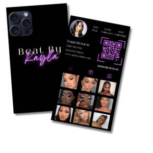 Instagram Style Business Card